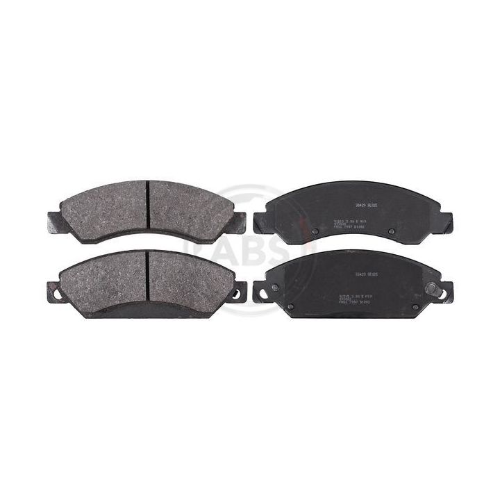 Stabdžių trinkelių rinkinys, diskinis stabdys A.B.S. 38429