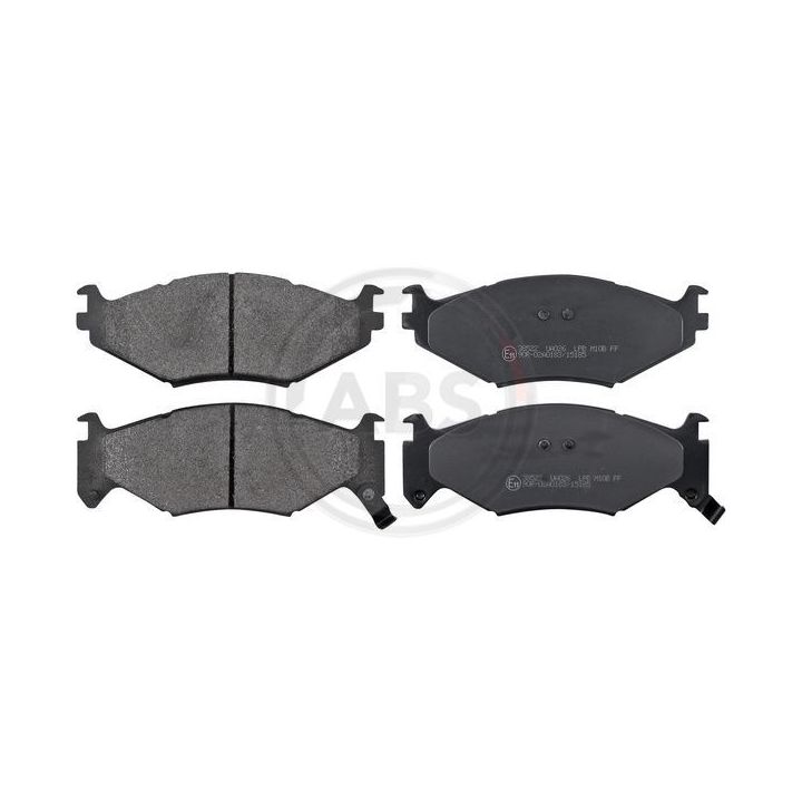 Stabdžių trinkelių rinkinys, diskinis stabdys A.B.S. 38522