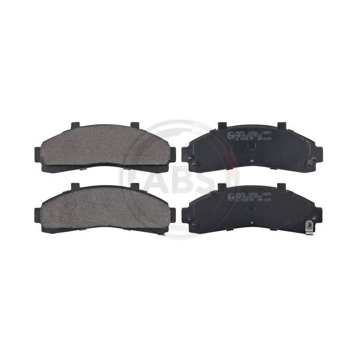 Stabdžių trinkelių rinkinys, diskinis stabdys A.B.S. 38652