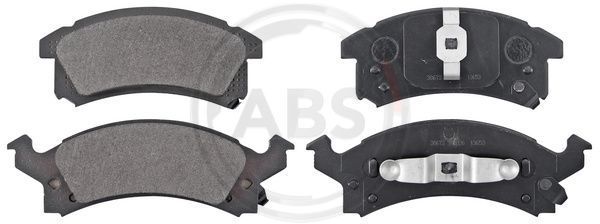 Stabdžių trinkelių rinkinys, diskinis stabdys A.B.S. 38673