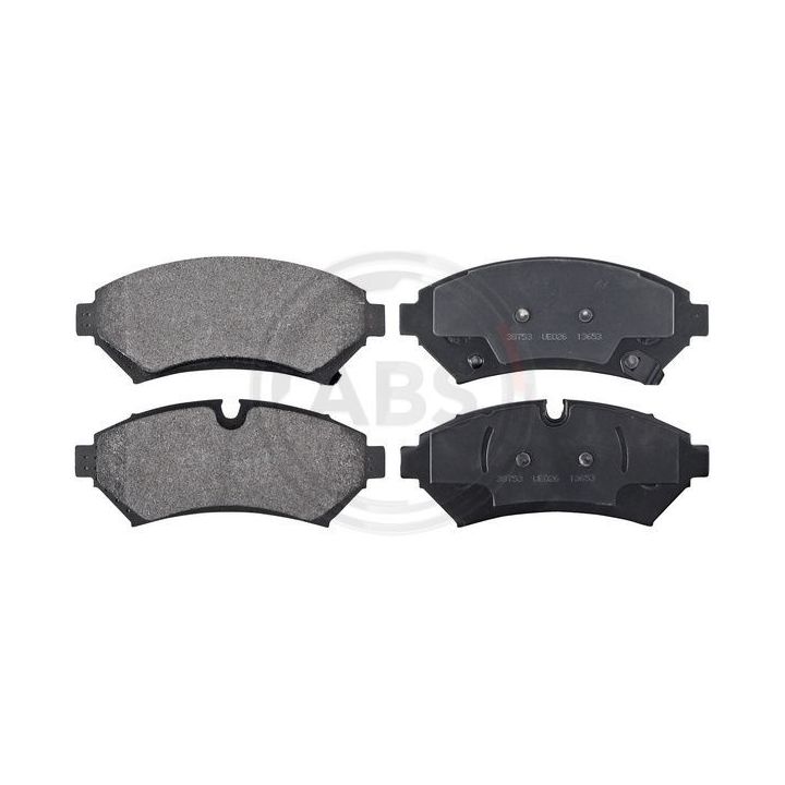 Stabdžių trinkelių rinkinys, diskinis stabdys A.B.S. 38753