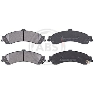 Stabdžių trinkelių rinkinys, diskinis stabdys A.B.S. 38834