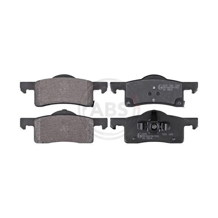 Stabdžių trinkelių rinkinys, diskinis stabdys A.B.S. 38935