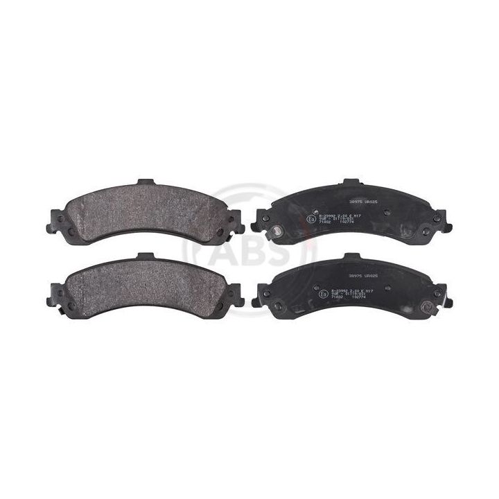 Stabdžių trinkelių rinkinys, diskinis stabdys A.B.S. 38975