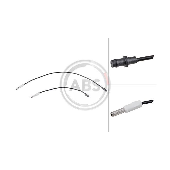 įspėjimo kontaktas, stabdžių trinkelių susidėvėjimas A.B.S. 39436