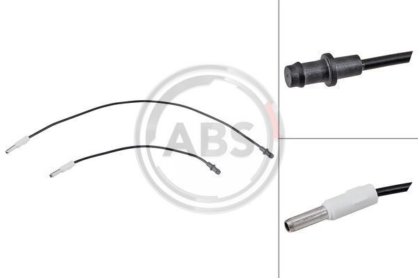 įspėjimo kontaktas, stabdžių trinkelių susidėvėjimas A.B.S. 39436