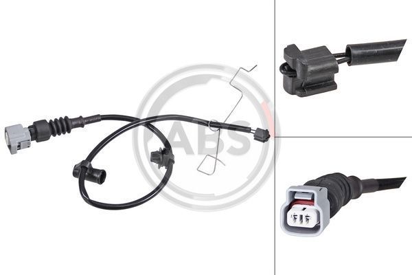 įspėjimo kontaktas, stabdžių trinkelių susidėvėjimas A.B.S. 39447