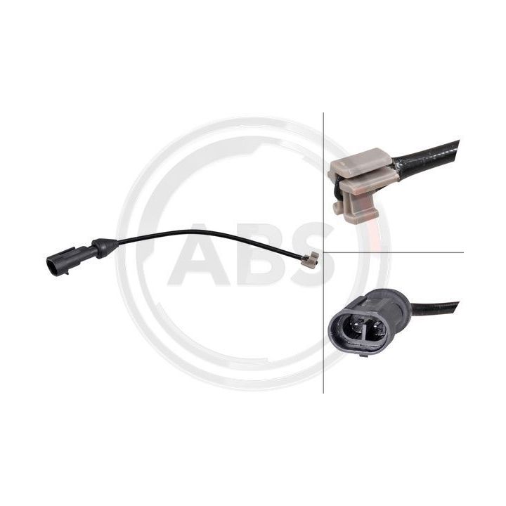 įspėjimo kontaktas, stabdžių trinkelių susidėvėjimas A.B.S. 39601