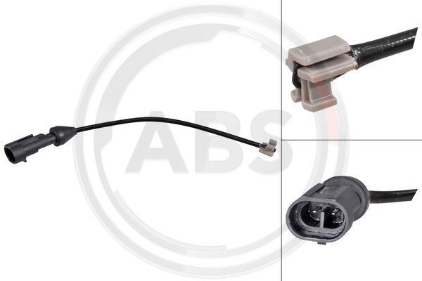 įspėjimo kontaktas, stabdžių trinkelių susidėvėjimas A.B.S. 39601