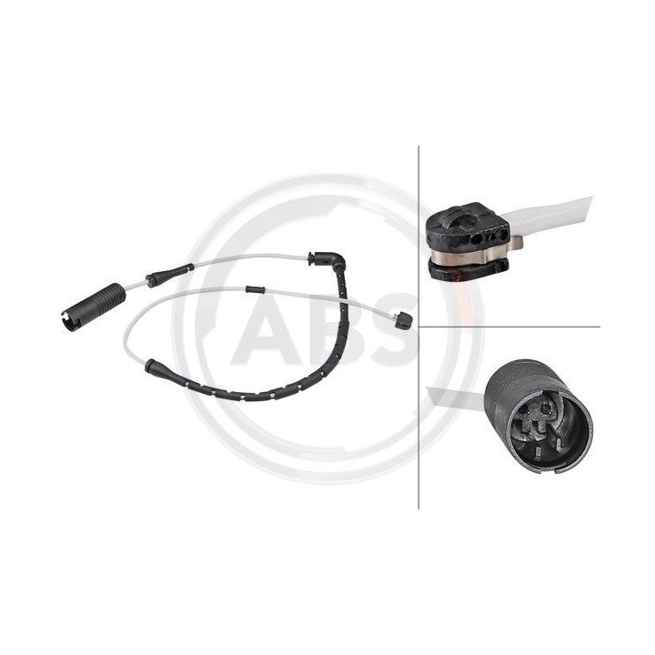 įspėjimo kontaktas, stabdžių trinkelių susidėvėjimas A.B.S. 39623