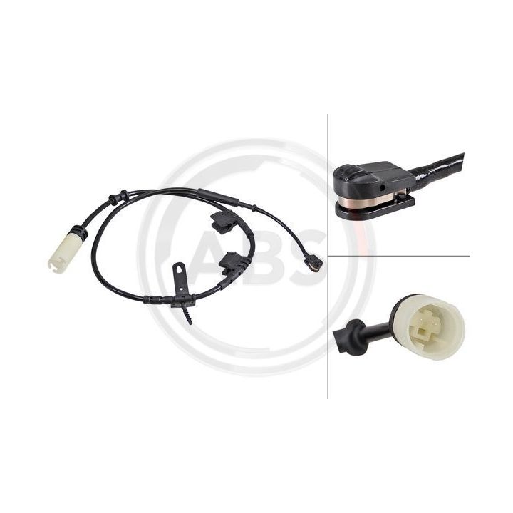 įspėjimo kontaktas, stabdžių trinkelių susidėvėjimas A.B.S. 39700