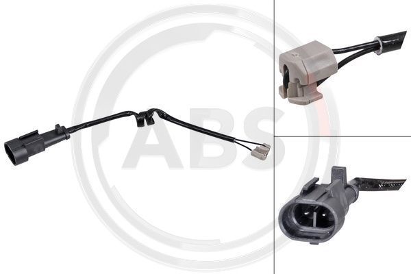 įspėjimo kontaktas, stabdžių trinkelių susidėvėjimas A.B.S. 39713