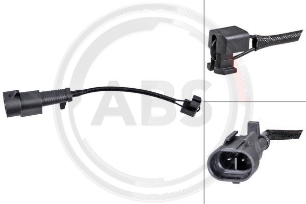 įspėjimo kontaktas, stabdžių trinkelių susidėvėjimas A.B.S. 39714