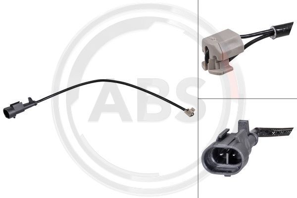 įspėjimo kontaktas, stabdžių trinkelių susidėvėjimas A.B.S. 39715