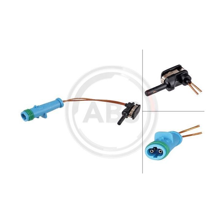 įspėjimo kontaktas, stabdžių trinkelių susidėvėjimas A.B.S. 39724