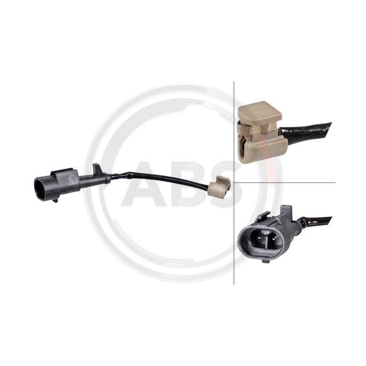 įspėjimo kontaktas, stabdžių trinkelių susidėvėjimas A.B.S. 39790