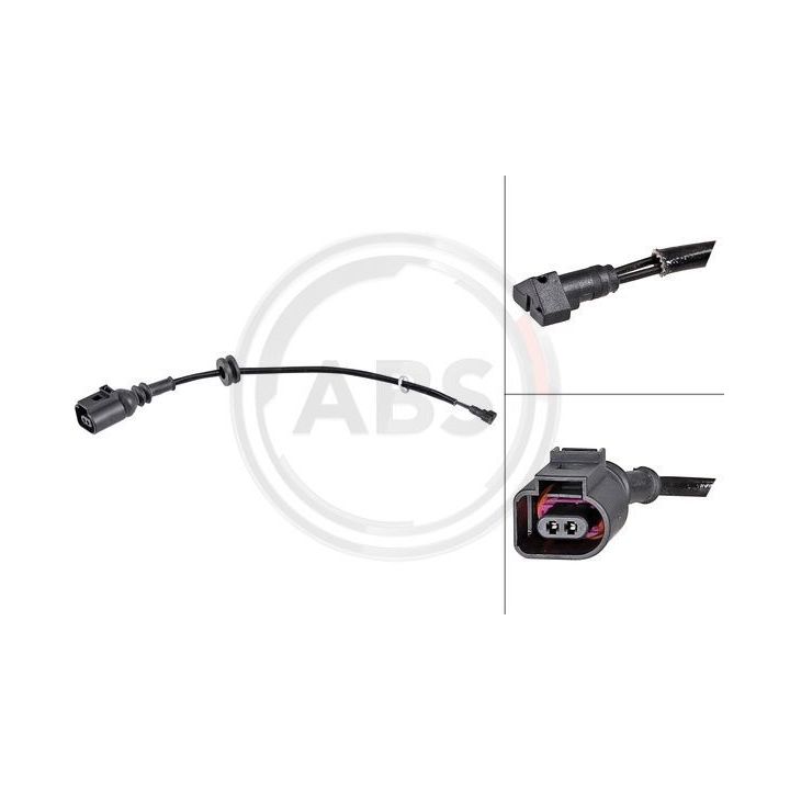 įspėjimo kontaktas, stabdžių trinkelių susidėvėjimas A.B.S. 39791