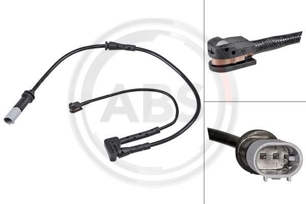 įspėjimo kontaktas, stabdžių trinkelių susidėvėjimas A.B.S. 39797