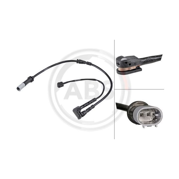 įspėjimo kontaktas, stabdžių trinkelių susidėvėjimas A.B.S. 39801