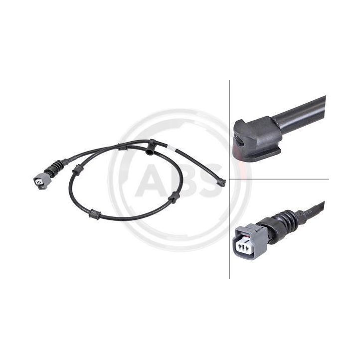 įspėjimo kontaktas, stabdžių trinkelių susidėvėjimas A.B.S. 39807