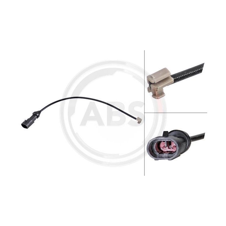 įspėjimo kontaktas, stabdžių trinkelių susidėvėjimas A.B.S. 39902