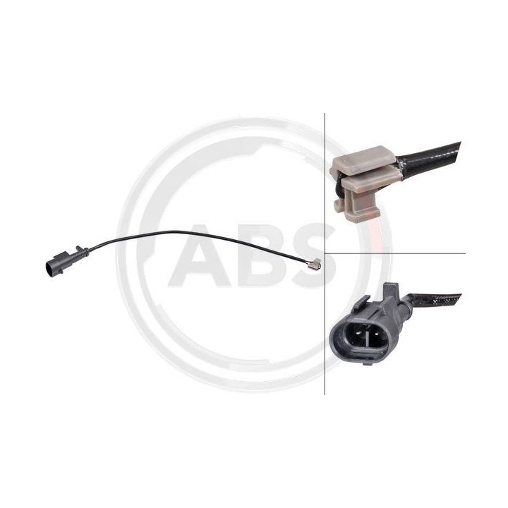 įspėjimo kontaktas, stabdžių trinkelių susidėvėjimas A.B.S. 39912