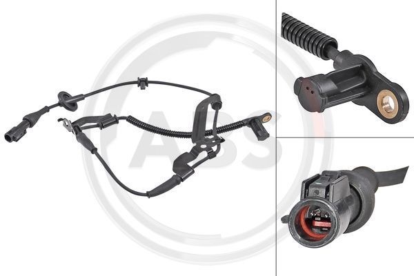 Jutiklis, rato greitis A.B.S. 31847