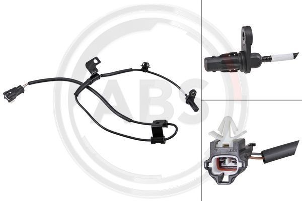 Jutiklis, rato greitis A.B.S. 31857