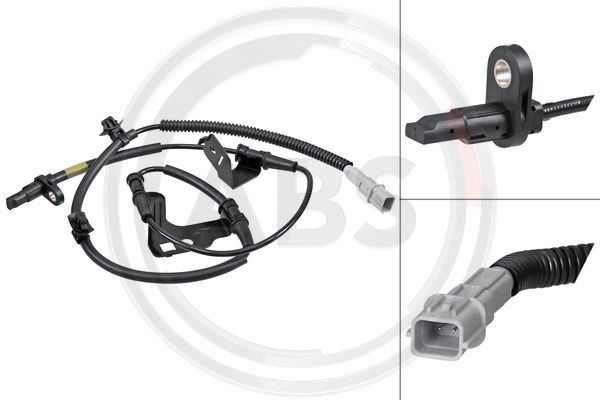 Jutiklis, rato greitis A.B.S. 32293