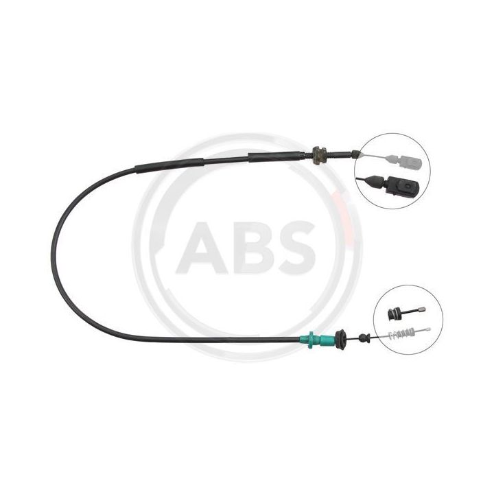 Akceleratoriaus trosas A.B.S. K37410