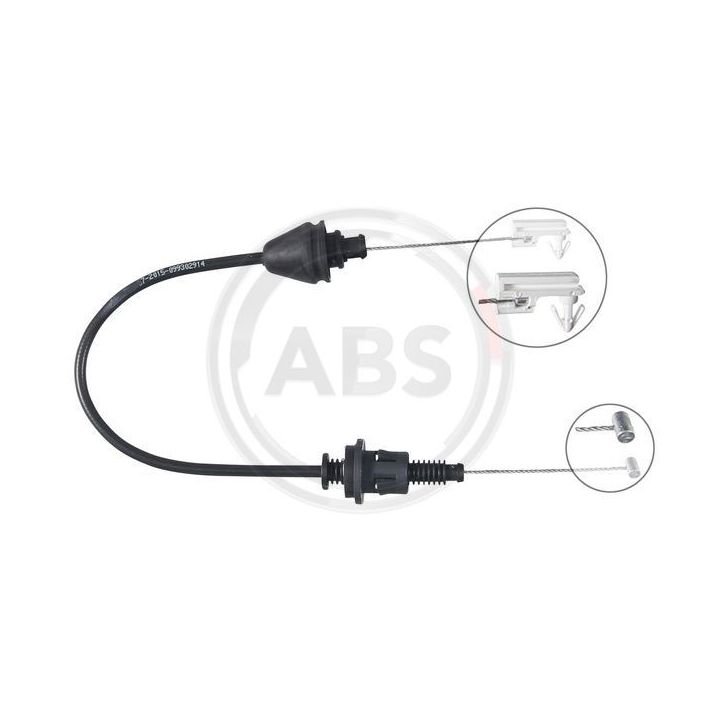 Akceleratoriaus trosas A.B.S. K37550