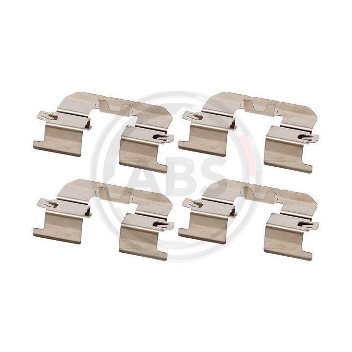 Priedų komplektas, diskinių stabdžių trinkelės A.B.S. 0100Q