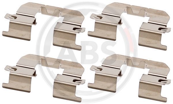 Priedų komplektas, diskinių stabdžių trinkelės A.B.S. 0100Q