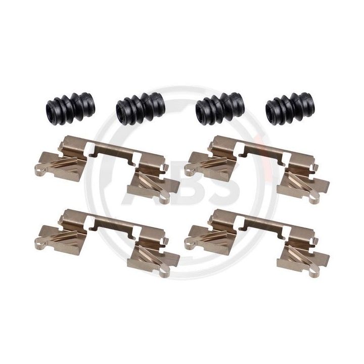 Priedų komplektas, diskinių stabdžių trinkelės A.B.S. 0111Q