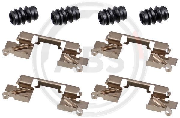 Priedų komplektas, diskinių stabdžių trinkelės A.B.S. 0111Q