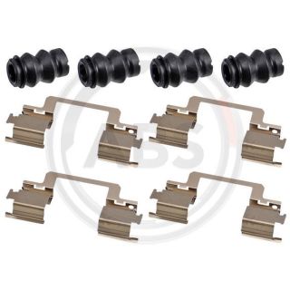 Priedų komplektas, diskinių stabdžių trinkelės A.B.S. 0121Q