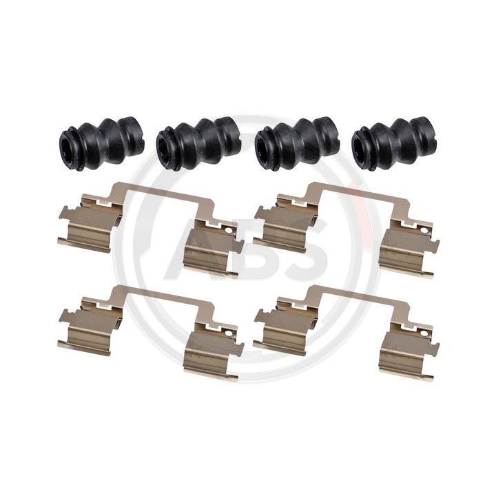 Priedų komplektas, diskinių stabdžių trinkelės A.B.S. 0121Q