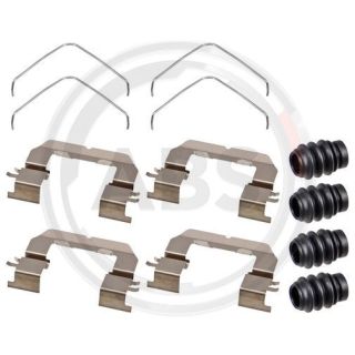 Priedų komplektas, diskinių stabdžių trinkelės A.B.S. 0123Q