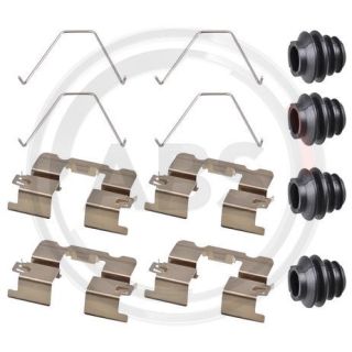 Priedų komplektas, diskinių stabdžių trinkelės A.B.S. 0137Q