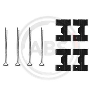 Priedų komplektas, diskinių stabdžių trinkelės A.B.S. 0951Q