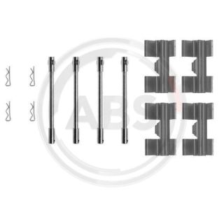 Priedų komplektas, diskinių stabdžių trinkelės A.B.S. 0967Q