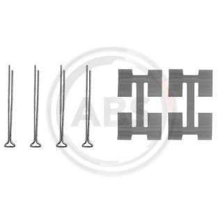 Priedų komplektas, diskinių stabdžių trinkelės A.B.S. 0972Q