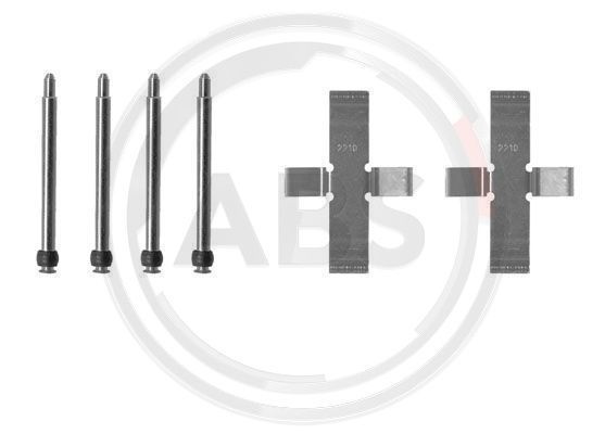 Priedų komplektas, diskinių stabdžių trinkelės A.B.S. 1040Q