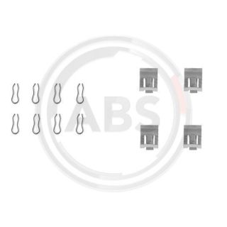 Priedų komplektas, diskinių stabdžių trinkelės A.B.S. 1055Q