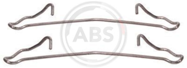 Priedų komplektas, diskinių stabdžių trinkelės A.B.S. 1056Q