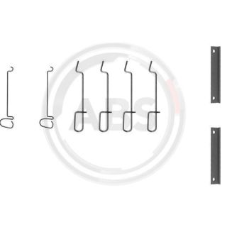 Priedų komplektas, diskinių stabdžių trinkelės A.B.S. 1070Q