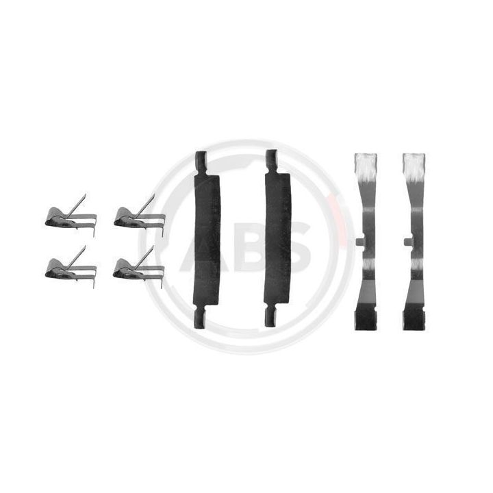 Priedų komplektas, diskinių stabdžių trinkelės A.B.S. 1079Q
