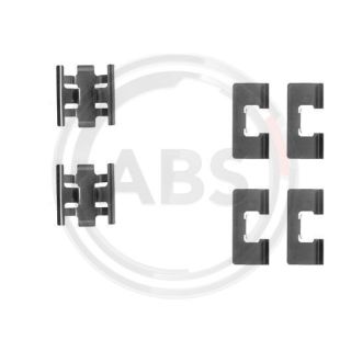 Priedų komplektas, diskinių stabdžių trinkelės A.B.S. 1091Q