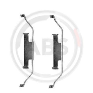 Priedų komplektas, diskinių stabdžių trinkelės A.B.S. 1097Q