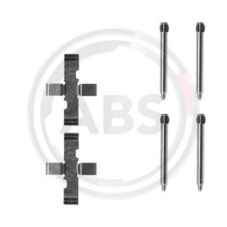 Priedų komplektas, diskinių stabdžių trinkelės A.B.S. 1101Q